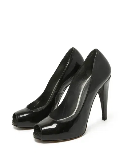 Pre-owned Stuart Weitzman 120mm Leather Pumps In Black