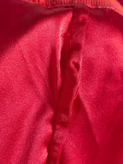 Pre-owned Dolce & Gabbana Lace-detailed Midi Dress In Red