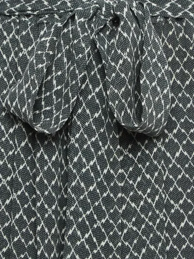 Pre-owned Isabel Marant Vintage  Asymmetrical Ruffled Skirt In Black