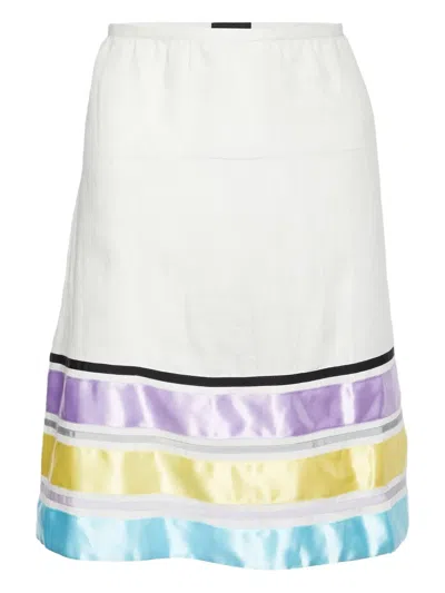 Pre-owned Emporio Armani Striped Skirt