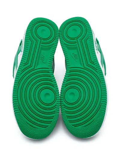 Pre-owned Louis Vuitton X Nike Air Force 1 Low-top Sneakers In Green