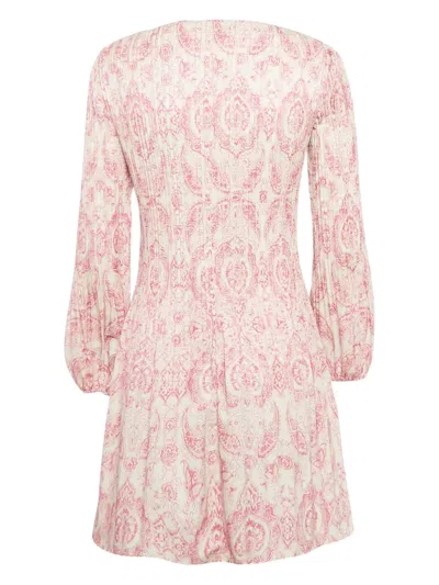 Pre-owned Maje  Printed Long-sleeves Dress