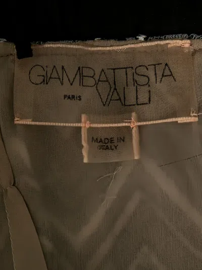 Pre-owned Giambattista Valli Vintage Semi-sheer Maxi Dress