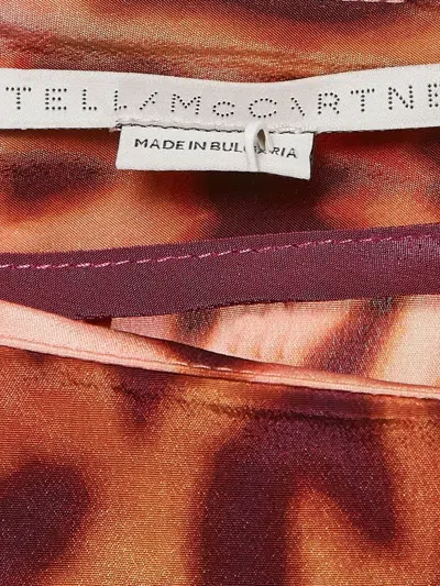 Pre-owned Stella Mccartney Leopard-print Draped Trousers