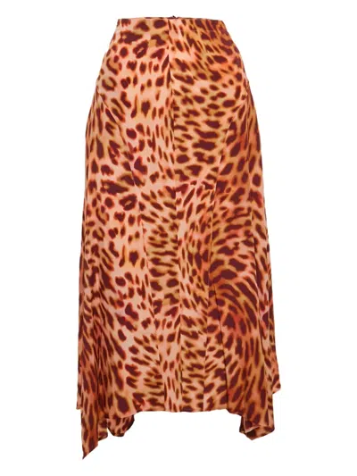 Pre-owned Stella Mccartney Nayah Midi Skirt