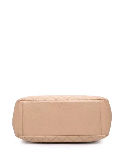 Pre-owned Chanel 2009-2010 Caviar Grand Shopping Tote Bag