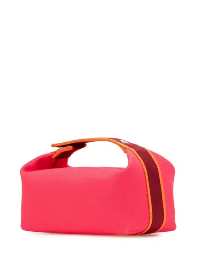 Pre-owned Hermes 2020-2025 Small Canvas Bride A Brac Vanity Bag