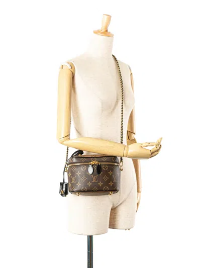 Pre-owned Louis Vuitton 2021-2025 Monogram Reverse Vanity Pm Satchel