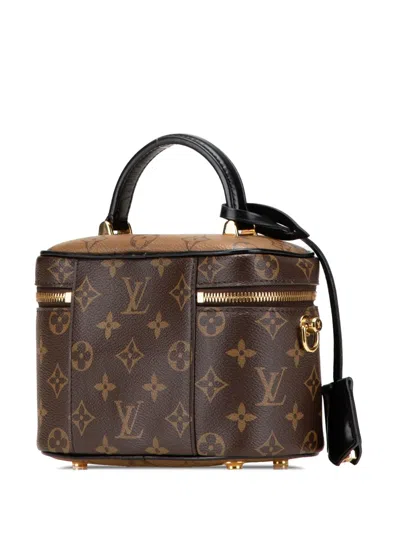 Pre-owned Louis Vuitton 2021-2025 Monogram Reverse Vanity Pm Satchel
