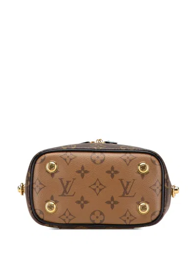 Pre-owned Louis Vuitton 2021-2025 Monogram Reverse Vanity Pm Satchel