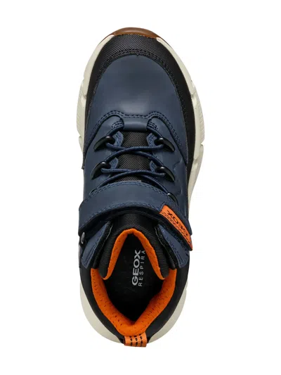 Geox Flexyper Plus Abx Boy Navy/black In Blue