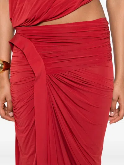 Francesco Murano Draped Asymmetric Skirt