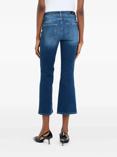 Liu •jo High-waisted Flare Jeans In Blue