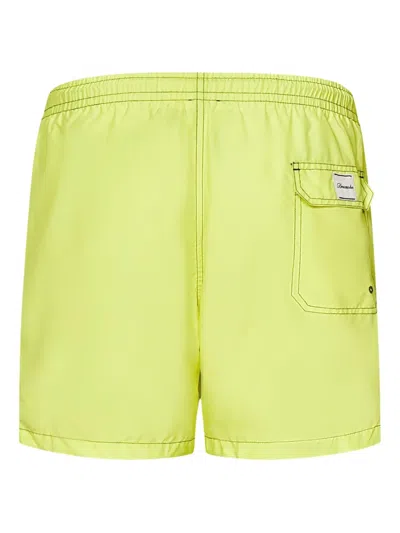 Drumohr Drawstring Swim Shorts In Green