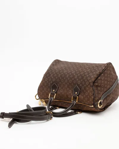 Pre-owned Louis Vuitton Monogram Idylle Speedy 30 Bandoulière Bag In Brown