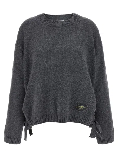 Ganni Sweater Wool Side Ties