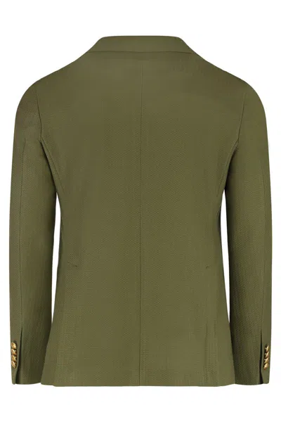 Tagliatore Single-breasted Two-button Jacket In Green