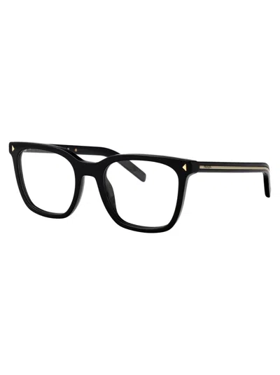 Prada Full Frame Plain Mirror In Black