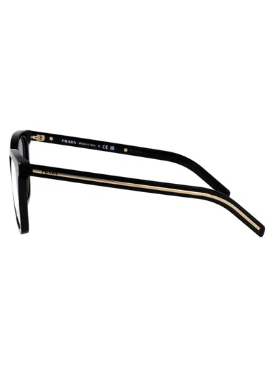 Prada Full Frame Plain Mirror In Black