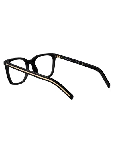 Prada Full Frame Plain Mirror In Black