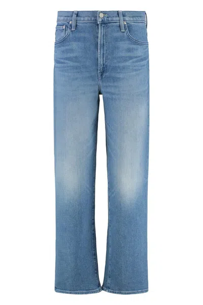 Mother Denim Trousers With Belt Loops