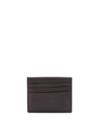 Brunello Cucinelli Leather Cardholder