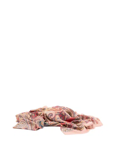 Etro Logo Hair Accessories In Brown