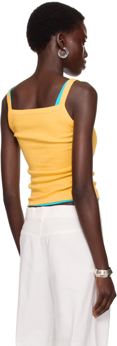 Flore Flore Ssense Exclusive Yellow May Camisole In Yellow
