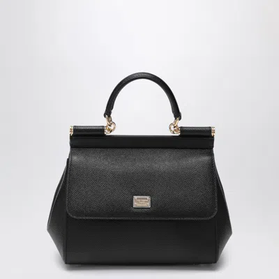 Dolce & Gabbana Medium Black Sicily Hand Bag