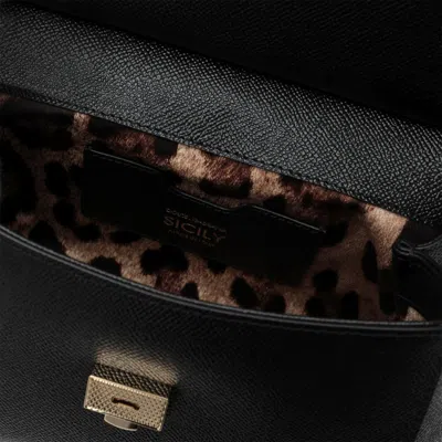 Dolce & Gabbana Medium Black Sicily Hand Bag