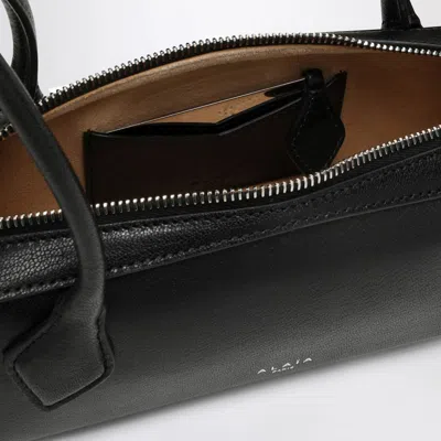 Alaïa Small Teckel Black Leather Bag