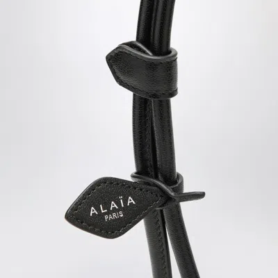 Alaïa Small Teckel Black Leather Bag