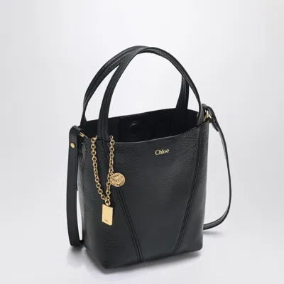 Chloé Small Spin Leather Tote Bag