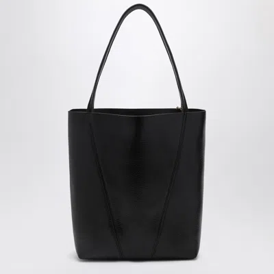 Chloé Spin Black Medium Tote Bag