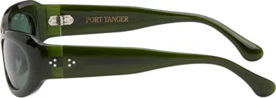 Port Tanger Ssense Exclusive Green Khilna Sunglasses