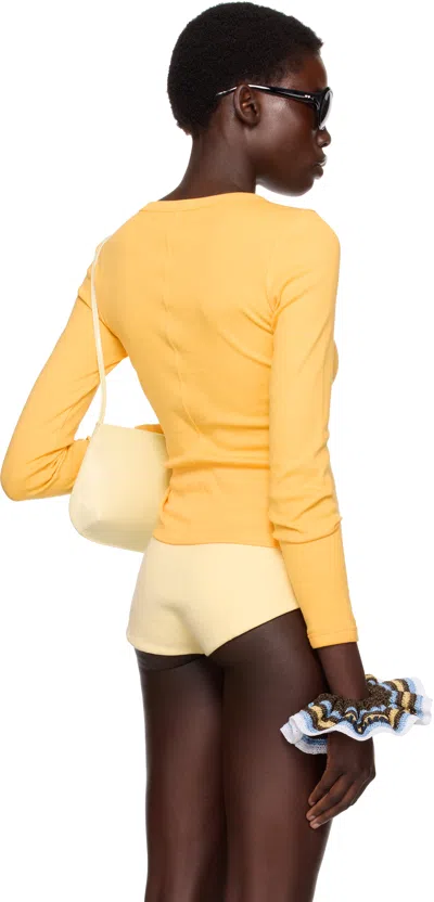 Flore Flore Ssense Exclusive Yellow Max T-shirt In Yellow