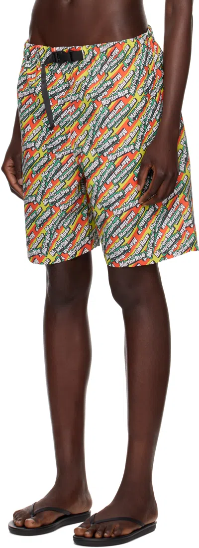Martine Rose Ssense Exclusive Multicolor Board Swim Shorts In Multi