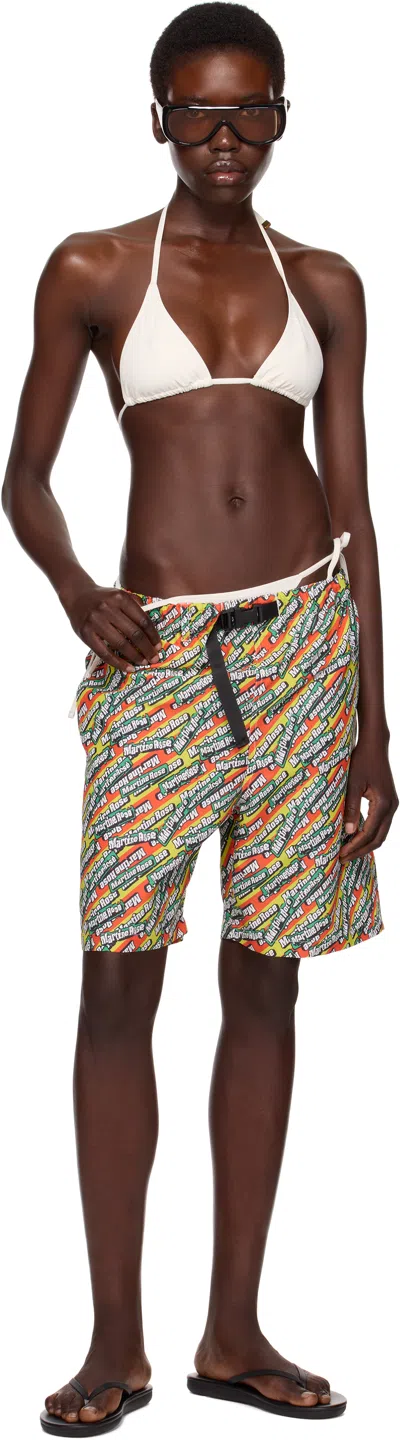 Martine Rose Ssense Exclusive Multicolor Board Swim Shorts In Multi