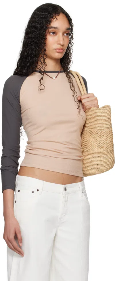 Baserange Long Sleeve T-shirt In Pink