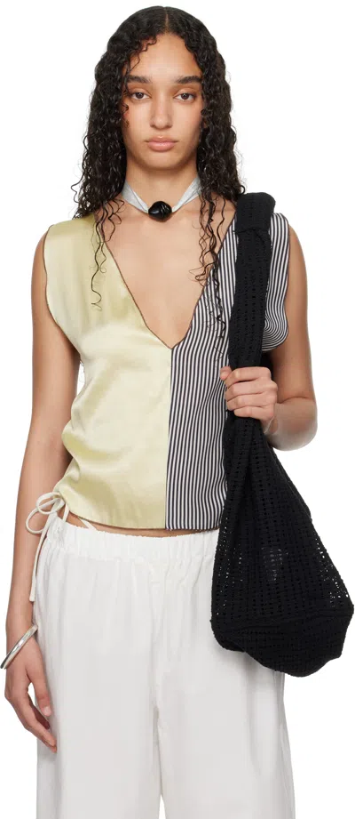 Baserange Ssense Exclusive Multicolor Vesa Top In Black
