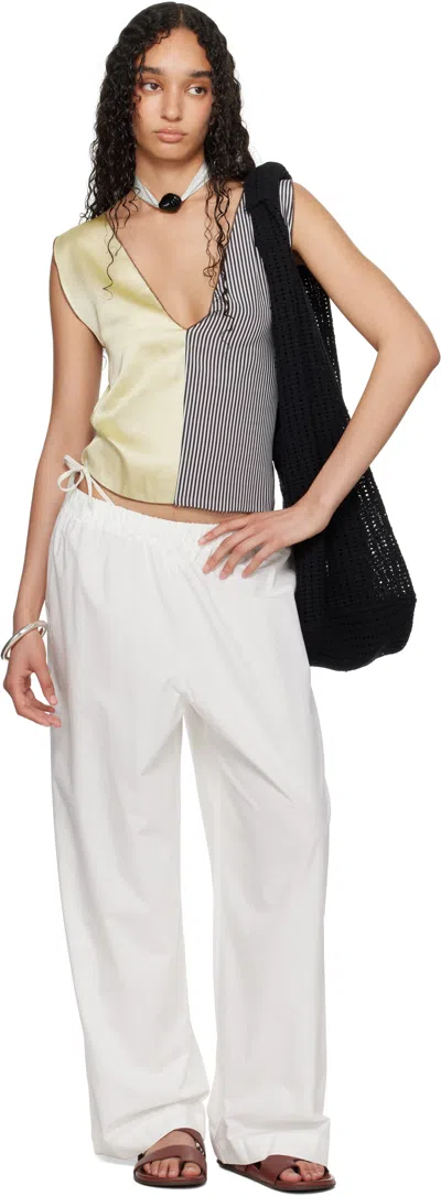 Baserange Ssense Exclusive Multicolor Vesa Top In Black
