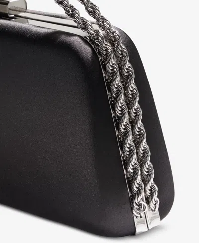 Inc International Concepts Matte Satin Clutch, Exclusively At Macy's In Black