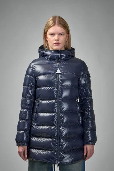 Moncler Courcelles Hooded Mid-length Down Jacket