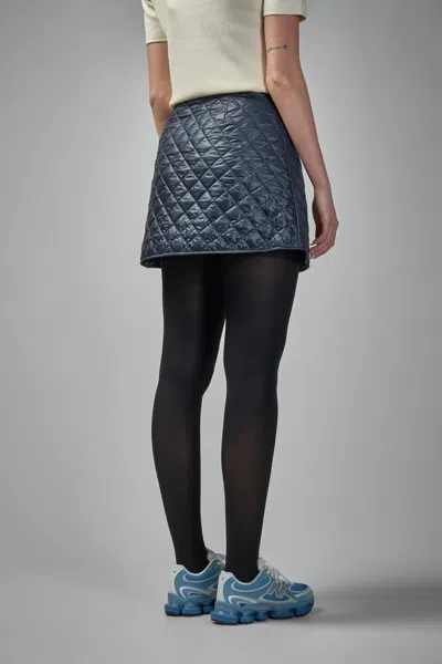 Moncler Cotton Gabardine Pleated Mini Skirt