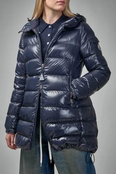 Moncler Courcelles Hooded Mid-length Down Jacket