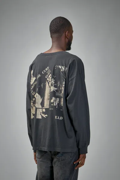 Enfants Riches Deprimes Taking The Cure Printed Cotton-jersey T-shirt In Black