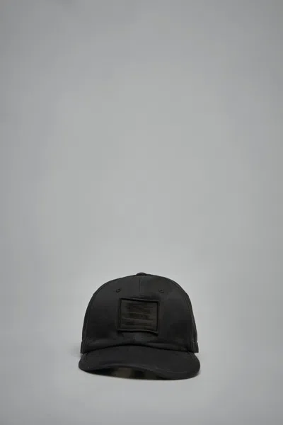 Thom Browne 6 Panel Baseball Cap Black 001 In Black