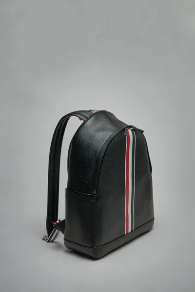 Thom Browne Pebble Grain Rwb Stripe Backpack