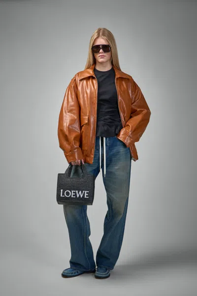 Loewe Twisted Top In Black