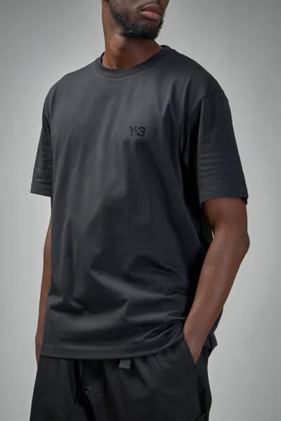 Y-3 M Reg Ss Tee In Gray